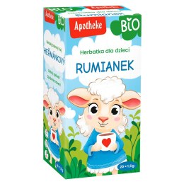 HERBATKA DLA DZIECI - RUMIANEK BIO (20 x 1 g) 20 g - APOTHEKE
