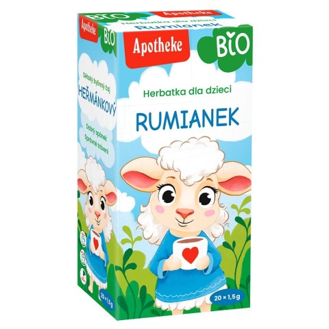 HERBATKA DLA DZIECI - RUMIANEK BIO (20 x 1 g) 20 g - APOTHEKE