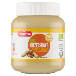 KREM Z ORZESZKÓW ZIEMNYCH PRAŻONYCH 100 % BEZGLUTENOWY BIO 360 g - PRIMAVIKA