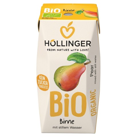 NEKTAR GRUSZKOWY BEZ DODATKU CUKRÓW BIO 200 ml - HOLLINGER