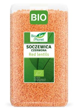 SOCZEWICA CZERWONA BIO 1 kg - BIO PLANET