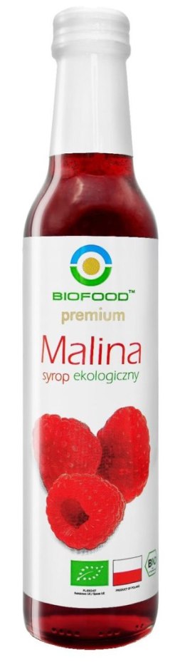 SYROP MALINOWY BIO 250 ml - BIOFOOD