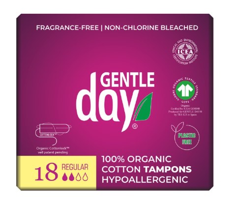 TAMPONY ECO - REGULAR 18 szt. - GENTLE DAY