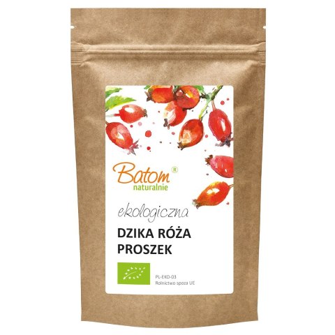 DZIKA RÓŻA PROSZEK BIO 100 g - BATOM
