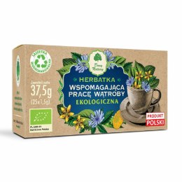 HERBATKA WSPOMAGAJĄCA PRACĘ WĄTROBY BIO (25 x 1,5 g) 37,5 g - DARY NATURY