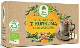 HERBATKA Z KURKUMĄ BIO (25 x 2 g) 50 g - DARY NATURY