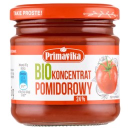 KONCENTRAT POMIDOROWY 22 % - 24 % BIO 185 g - PRIMAVIKA