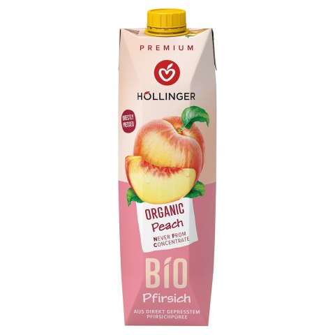 NEKTAR BRZOSKWINIOWY BIO 1 L - HOLLINGER