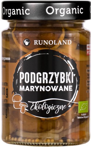 PODGRZYBEK MARYNOWANY BIO 300 g (180 g) - RUNOLAND