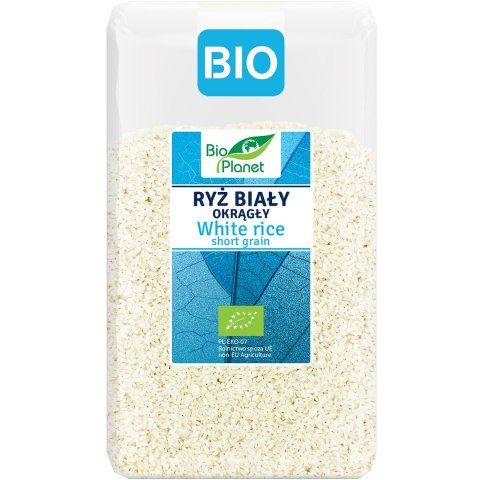 RYŻ BIAŁY OKRĄGŁY BIO 1 kg - BIO PLANET