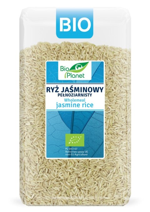RYŻ JAŚMINOWY PEŁNOZIARNISTY BIO 1 kg - BIO PLANET