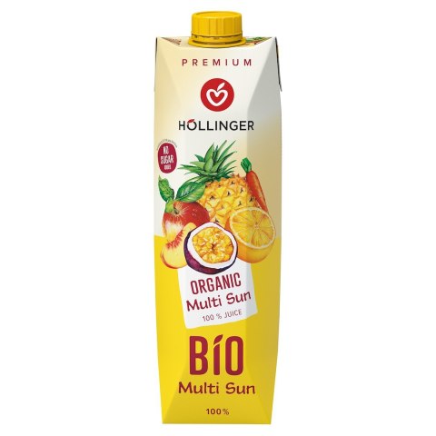 SOK WIELOOWOCOWO - MARCHWIOWY (MULTI SUNRISE) BIO 1 L - HOLLINGER