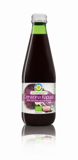 SOK Z CZERWONEJ KAPUSTY KISZONEJ NFC BEZGLUTENOWY BIO 300 ml - BIO FOOD