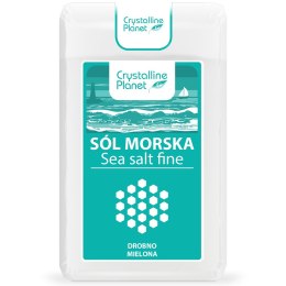 SÓL MORSKA DROBNO MIELONA 600 g - CRYSTALLINE PLANET