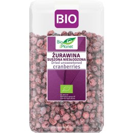 ŻURAWINA SUSZONA NIESŁODZONA BIO 150 g - BIO PLANET