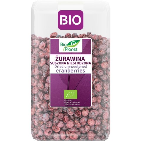 ŻURAWINA SUSZONA NIESŁODZONA BIO 150 g - BIO PLANET