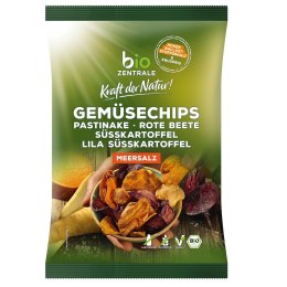 CHIPSY WARZYWNE SOLONE BEZGLUTENOWE BIO 90 g - BIO ZENTRALE
