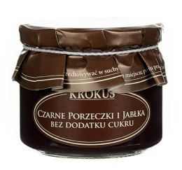 CZARNE PORZECZKI I JABŁKA BEZ DODATKU CUKRÓW BEZGLUTENOWE 310 g - KROKUS