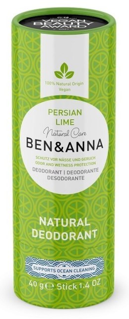 DEZODORANT W SZTYFCIE PERSIAN LIME ECO 40 g - BEN & ANNA