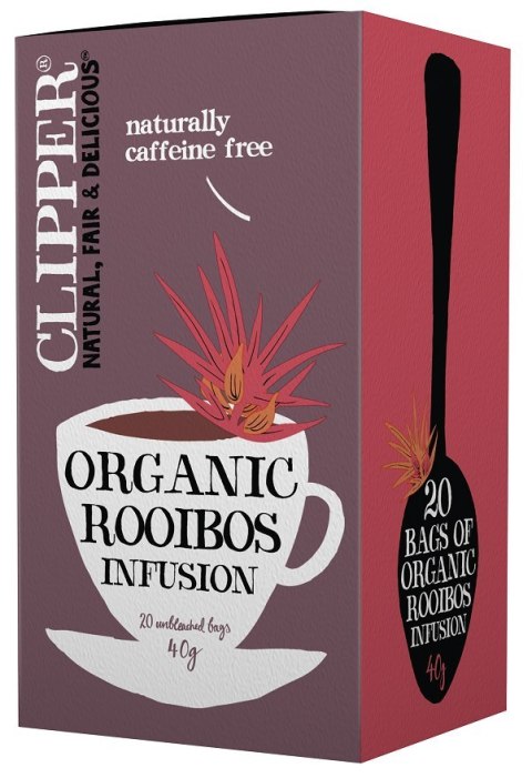 HERBATKA ROOIBOS BIO (20 x 2 g) 40 g - CLIPPER