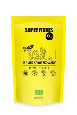 JARMUŻ SPROSZKOWANY BIO 400 g - BIO PLANET SUPERFOODS