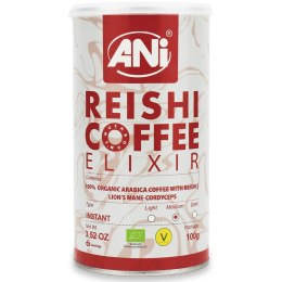 KAWA ROZPUSZCZALNA ARABICA Z REISHI ELIXIR BIO 100 g - ANI