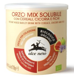 KAWA ZBOŻOWA INSTANT Z CYKORIĄ I FIGAMI BIO 125 g - ALCE NERO