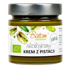 KREM Z PISTACJI PRAŻONYCH 100 % BIO 180 g - BATOM
