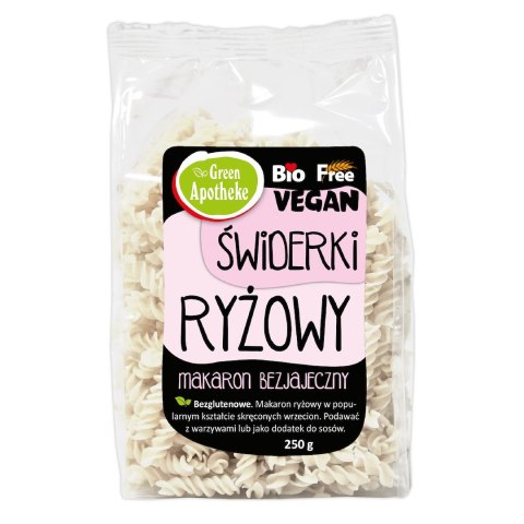 MAKARON (RYŻOWY) ŚWIDERKI BEZGLUTENOWY BIO 250 g - APOTHEKE