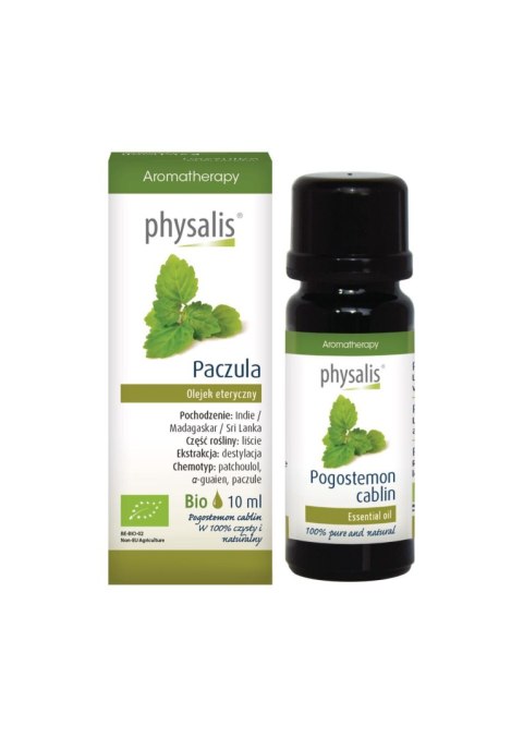 OLEJEK ETERYCZNY PACZULA BIO 10 ml - PHYSALIS