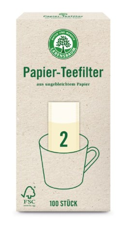 SASZETKI DO PARZENIA HERBATY ROZMIAR 2 - MAŁE (100 szt.) - LEBENSBAUM