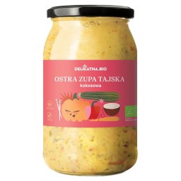 ZUPA TAJSKA OSTRA KOKOSOWA BIO 900 ml - DELIKATNA