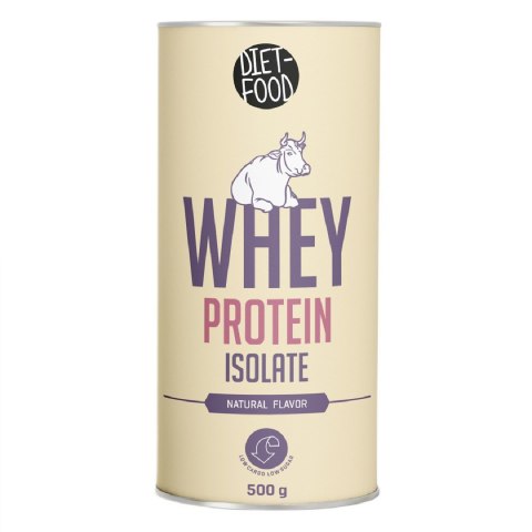 BIAŁKO SERWATKOWE (IZOLAT WPI 90) 500 g - DIET-FOOD
