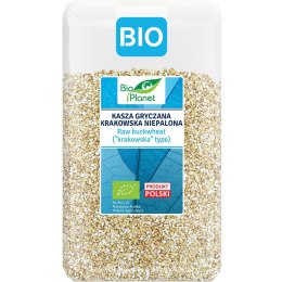 KASZA GRYCZANA KRAKOWSKA NIEPALONA BIO 1 kg - BIO PLANET