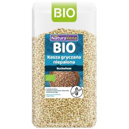 KASZA GRYCZANA NIEPALONA BEZGLUTENOWA BIO 500 g - NATURAVENA