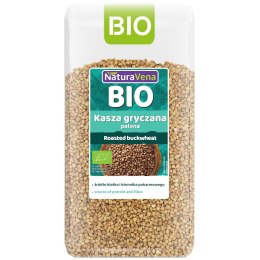 KASZA GRYCZANA PALONA BIO 500 g - NATURAVENA