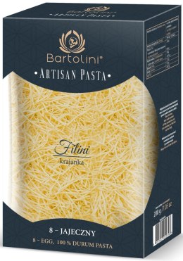MAKARON (8 JAJECZNY SEMOLINOWY) KRAJANKA ŚREDNIA 200 g - BARTOLINI (ARTISAN PASTA)