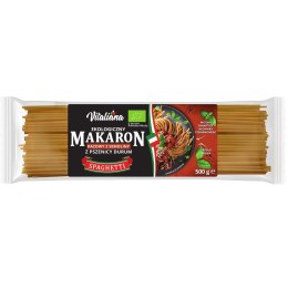 MAKARON (SEMOLINOWY RAZOWY) SPAGHETTI BIO 500 g - VITALIANA