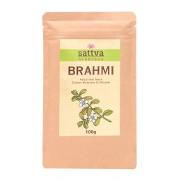 MASECZKA ZIOŁOWA DO WŁOSÓW BRAHMI 100 g - SATTVA (AYURVEDA)