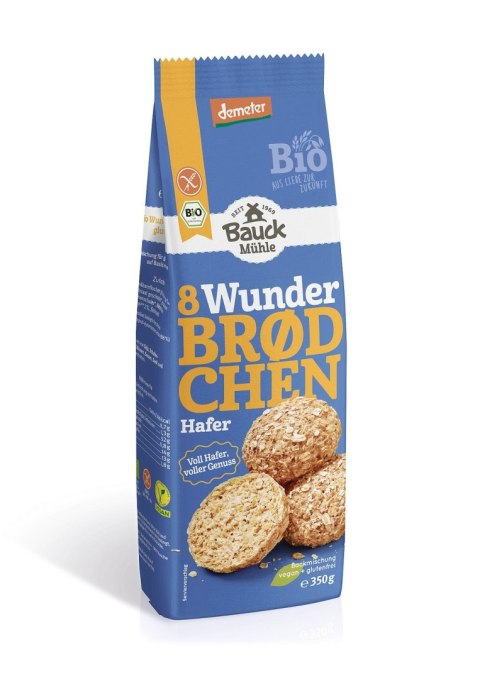MIESZANKA DO WYPIEKU BUŁEK OWSIANYCH BEZGLUTENOWA DEMETER BIO 350 g - BAUCK HOF