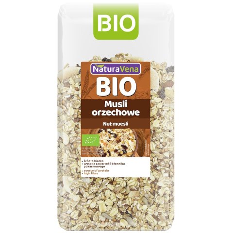 MUSLI ORZECHOWE BIO 300 g - NATURAVENA