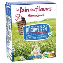 PIECZYWO CHRUPKIE PROTEINOWE GRYCZANE BEZ DODATKU SOLI I CUKRU BEZGLUTENOWE BIO 150 g - LE PAIN DES FLEURS