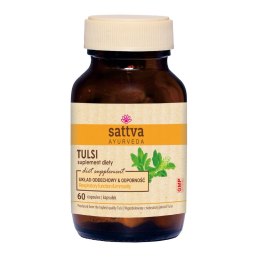 TULSI EKSTRAKT (450 mg) 60 KAPSUŁEK - SATTVA (FOODS)