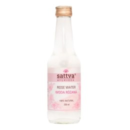 WODA RÓŻANA KOSMETYCZNA 250 ml - SATTVA (AYURVEDA)