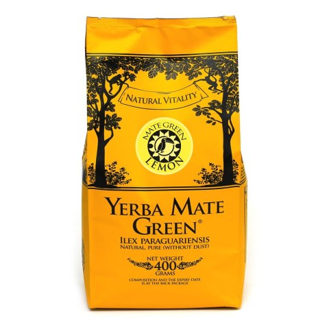 YERBA MATE GREEN LEMON 400 g - YERBA MATE GREEN