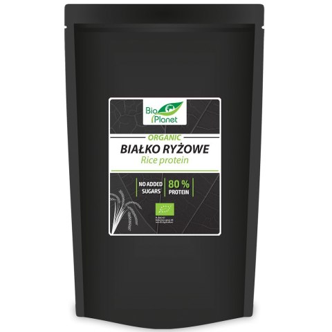 BIAŁKO RYŻOWE BIO 500 g - BIO PLANET