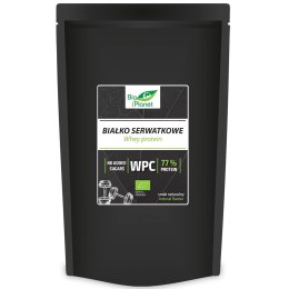 BIAŁKO SERWATKOWE NATURALNE (WPC 77) BIO 500 g - BIO PLANET
