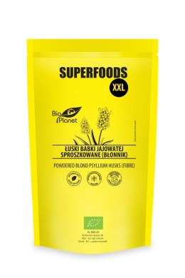 ŁUSKI BABKI JAJOWATEJ SPROSZKOWANE (BŁONNIK) BIO 600 g - BIO PLANET SUPERFOODS