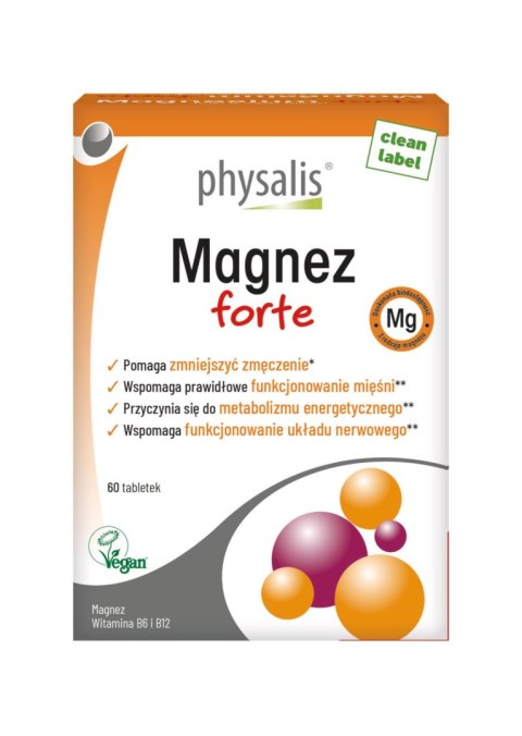 MAGNEZ FORTE 60 TABLETEK - PHYSALIS