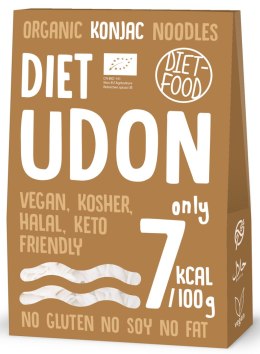 MAKARON (KONJAC) UDON BEZGLUTENOWY BIO 385 g (300 g) - DIET-FOOD